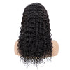 IE Hair Deep Wave Human Hair Wigs 360 Lace Frontal Wig With Baby Hair Pre-Plucked Remy Hair 150% Density Natural Black