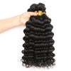 IE Hair IE Hair Brazilian Deep Wave Bundles Deal 100% Remy Human Hair Extensions Brazilian Hair Bundles