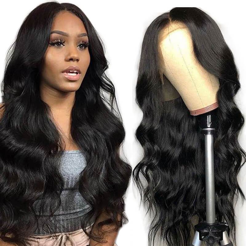 IE Hair 13x4 Body Wave Lace Front Wigs HD Transparent Lace Wigs (1)