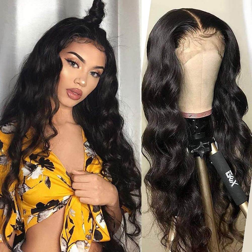 IE Hair Body Wave 360 Lace Frontal Wig Human Hair Wigs For Black Women