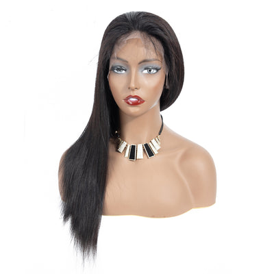 IE Hair Straight Lace Front Wig Remy 360 Lace Frontal Wig Brazilian 150% Density Straight Lace Front Human Hair Wigs