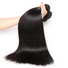 IE Hair Brazilian Hair Weave Bundles With Closure Straight Hair Bundles With Closure Human Hair Bundles With Closure