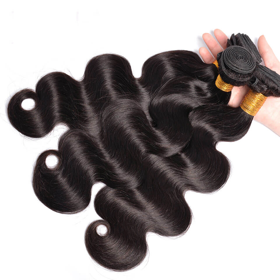  IE Hair 10A Brazilian Body Wave Human Hair Weaving 3 Bundles 100% Virgin Human Hair Bundles