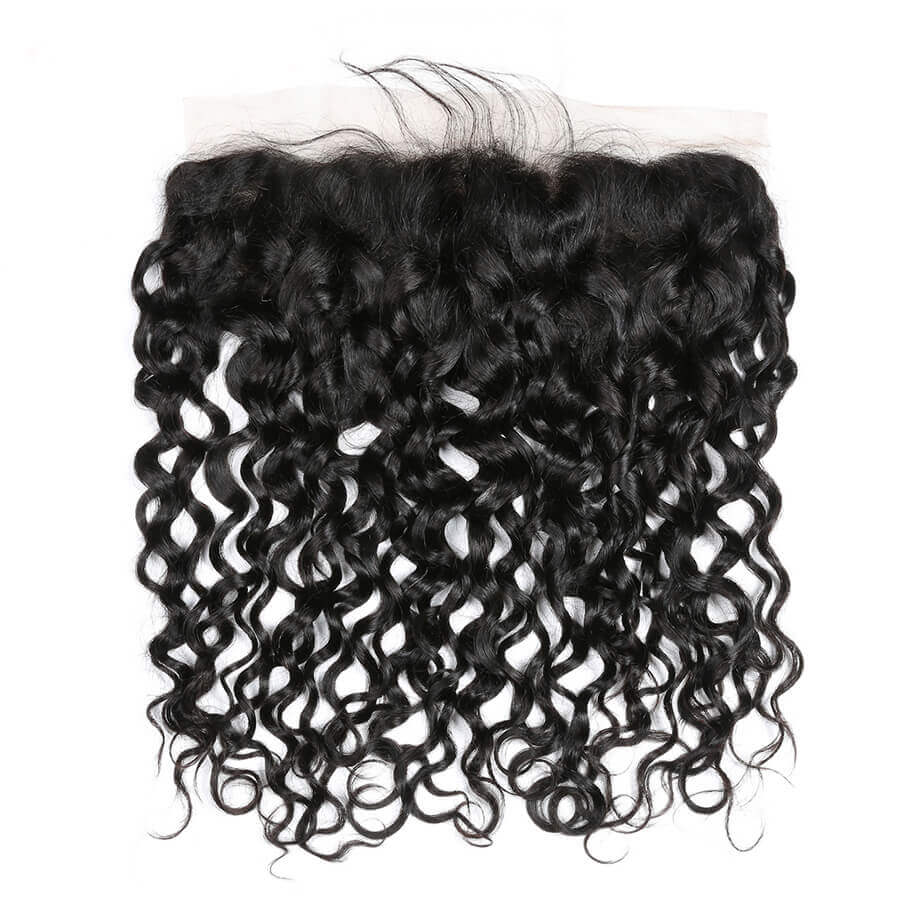 IE Hair Water Wave 13X4 Lace Frontal Brazilian Virgin Human Hair